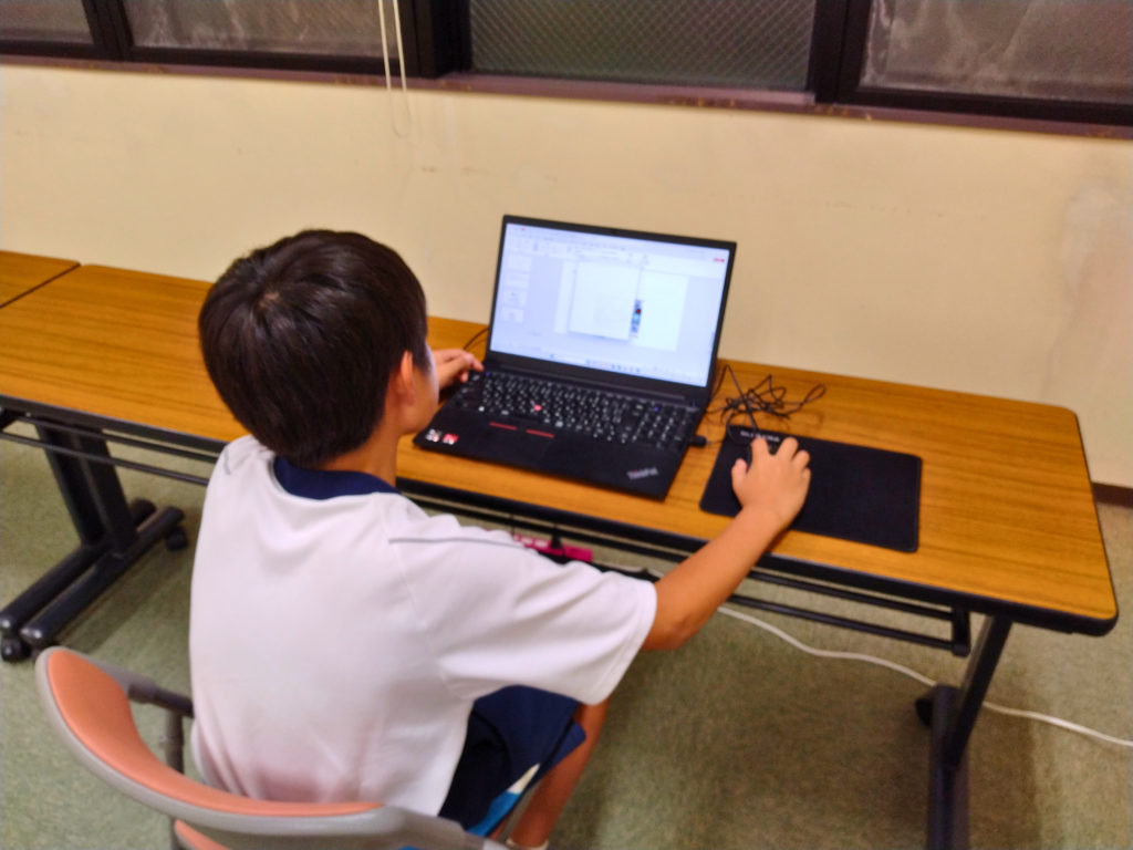 プログラミング教室レッスンの様子