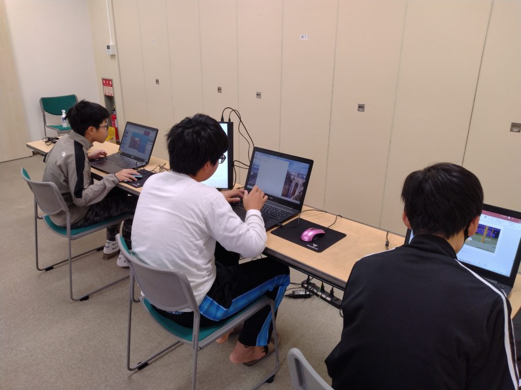 プログラミングレッスンの様子