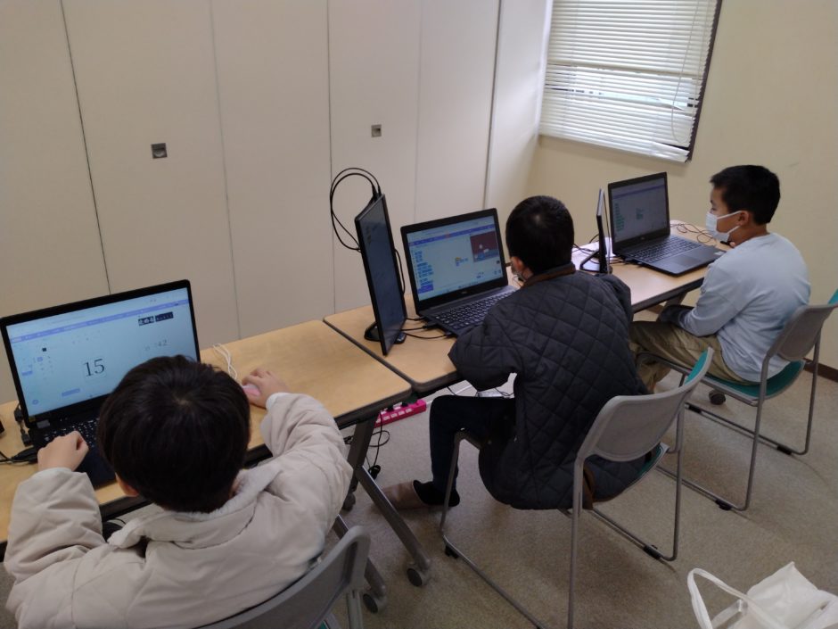 プログラミング講座レッスンの様子