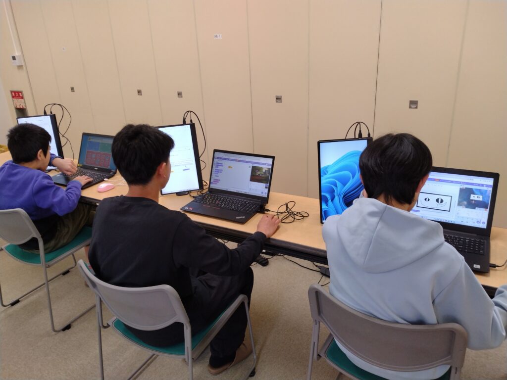 プログラミング講座レッスンの様子