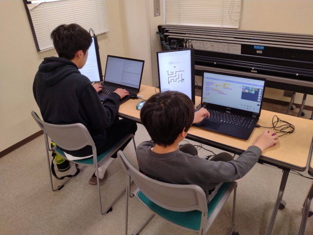 プログラミング講座の様子