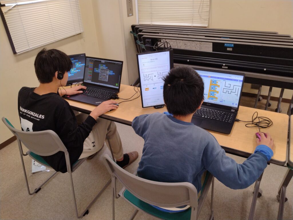 プログラミング講座の様子