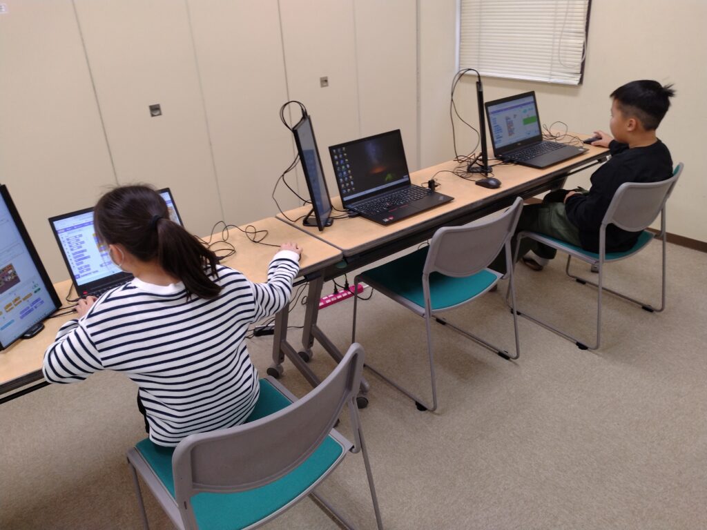 プログラミング講座の様子