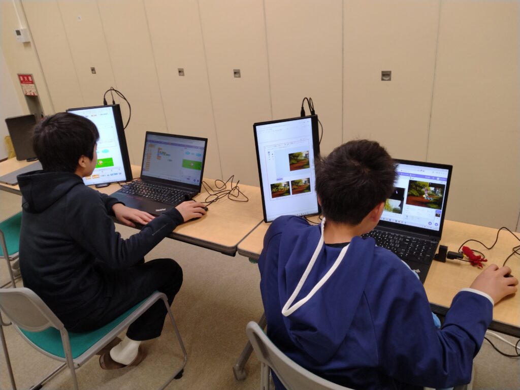プログラミング講座の様子