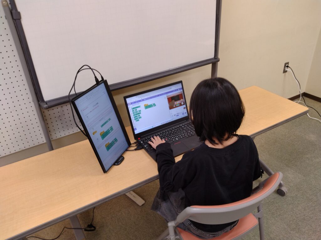 プログラミング講座の様子