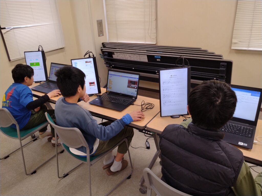 プログラミング講座の様子