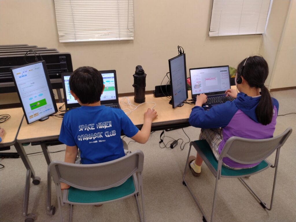 プログラミング講座の様子