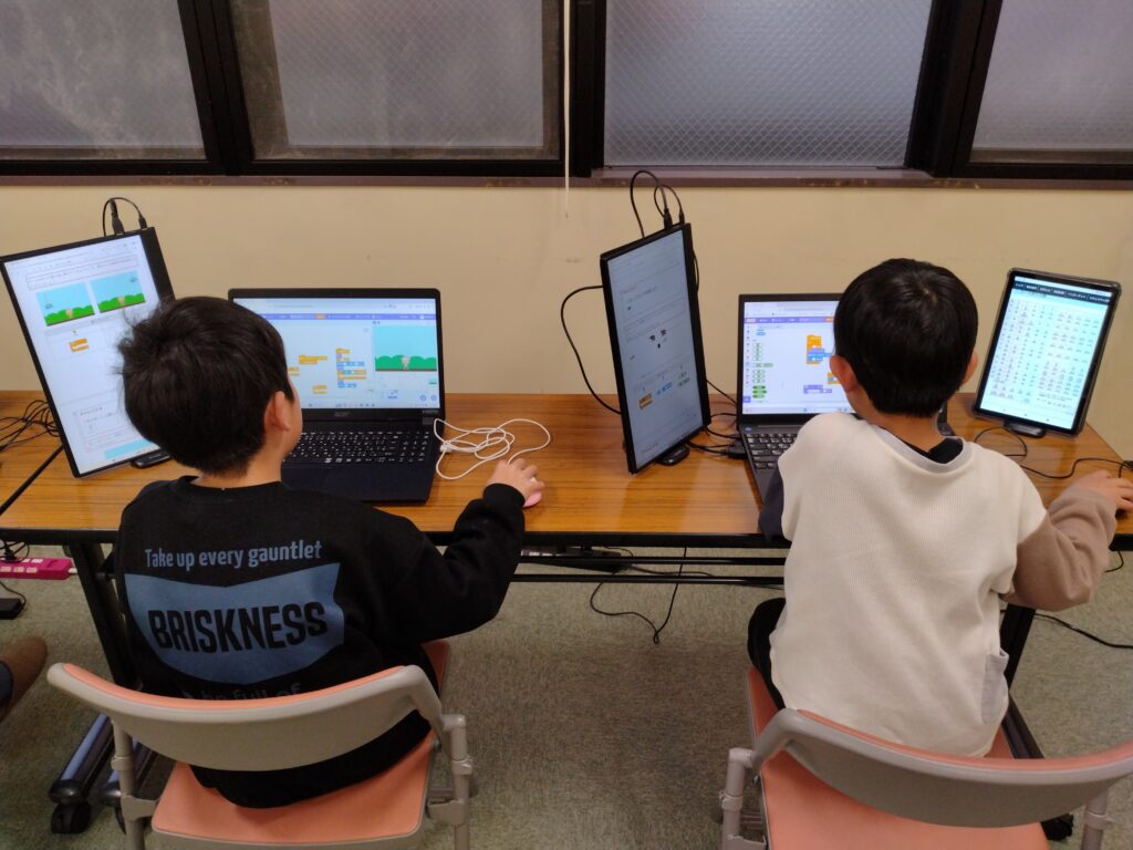 プログラミング講座の様子