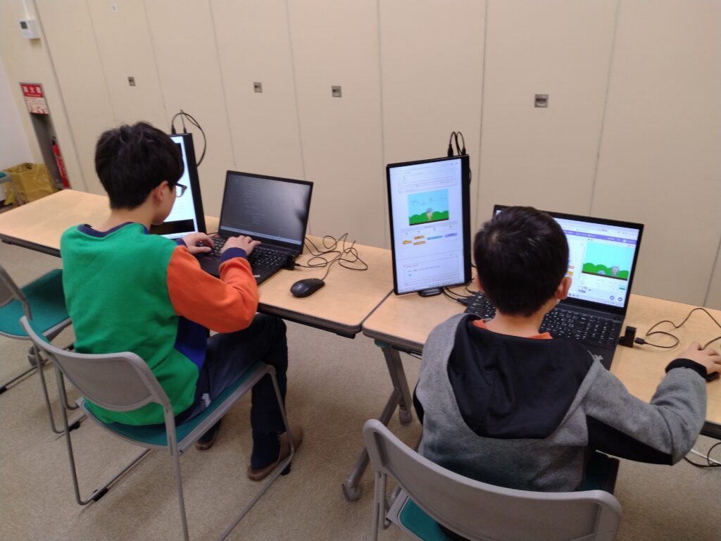 プログラミング講座の様子