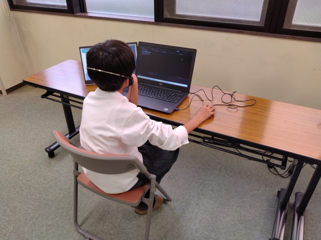 プログラミング教室レッスンの様子