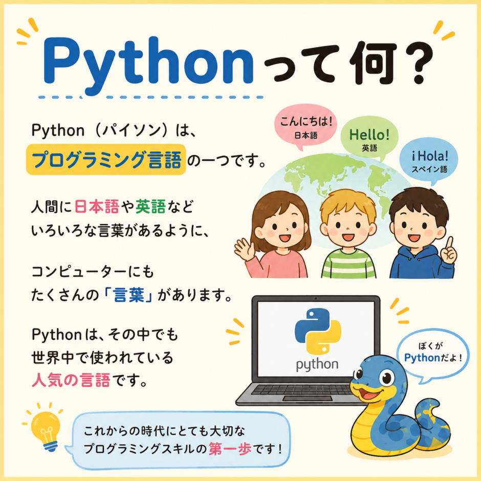 Pythonって何？