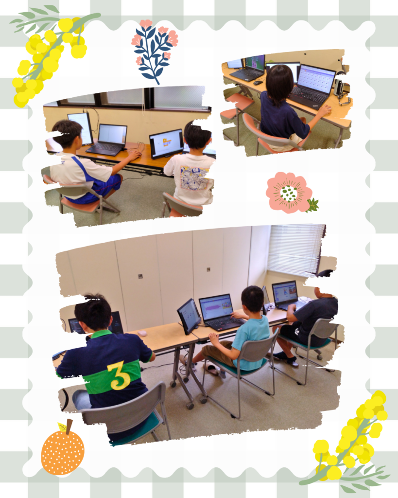 プログラミング教室レッスンの様子