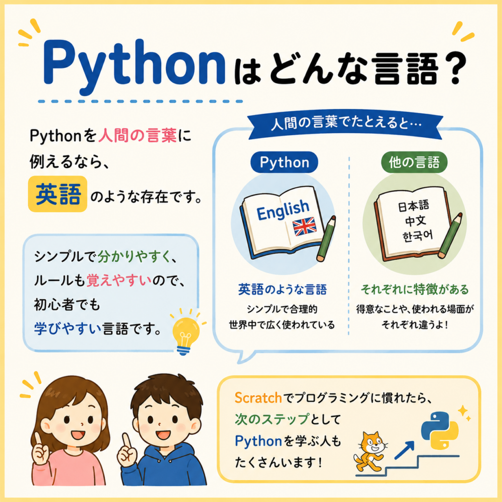 Pythonはどんな言語？