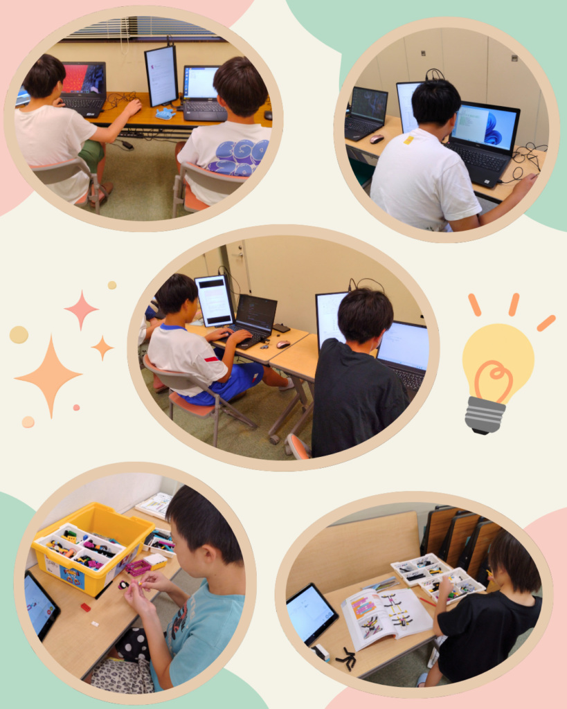 プログラミング教室レッスンの様子